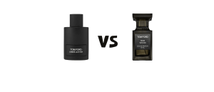 tom ford oud wood vs ombre leather comparison image
